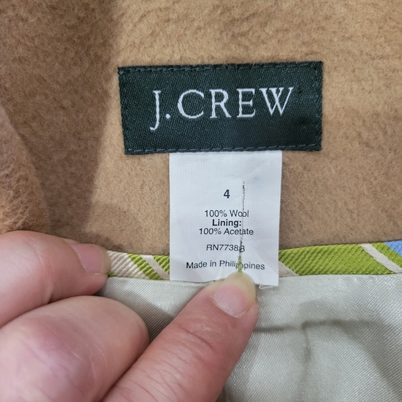 J Crew Camel Coat - Picture 8 of 11